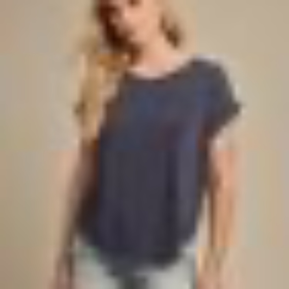 SHORT SLEEVE SANDWASH DOLMAN TEE